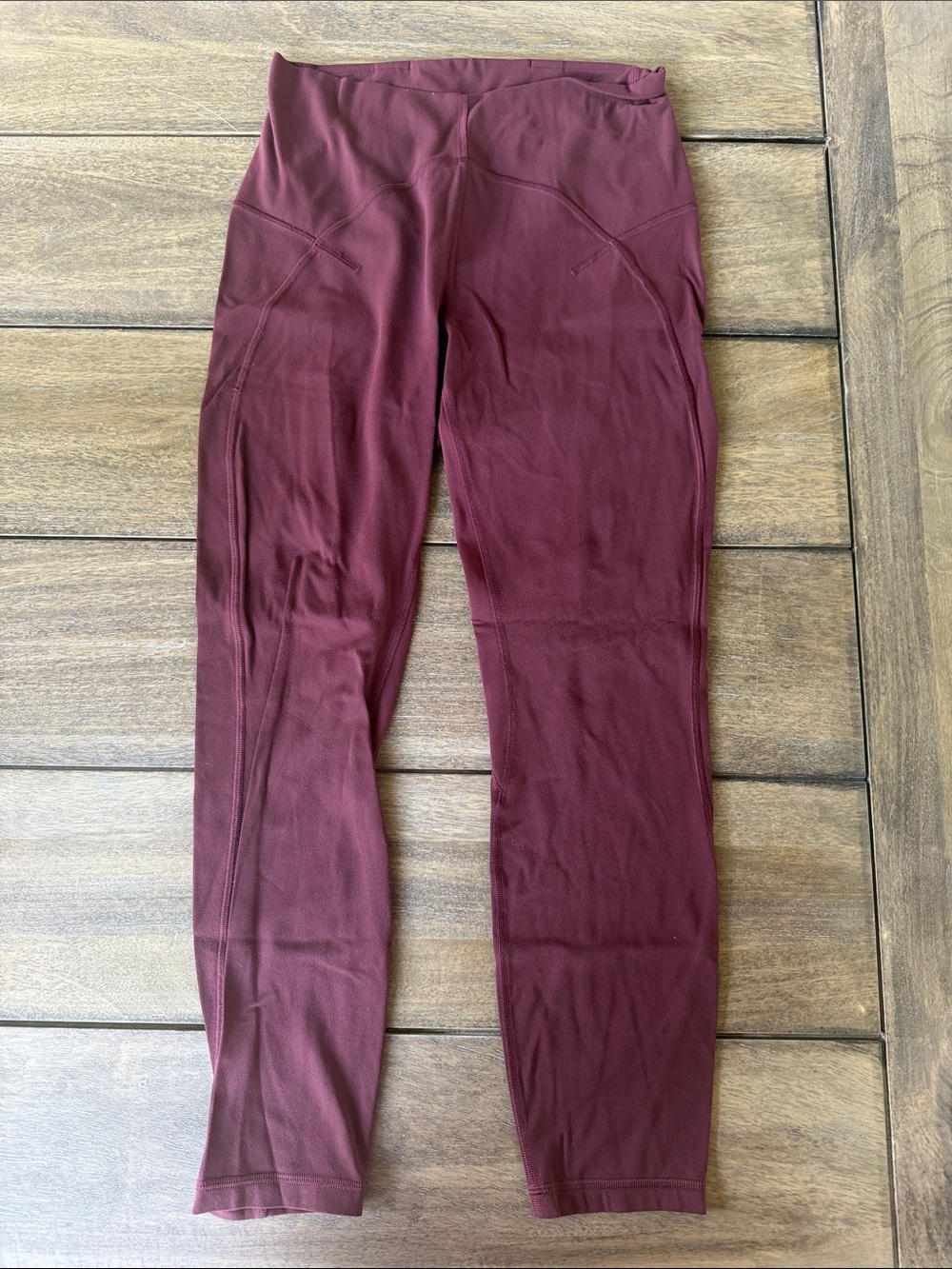 lululemon athletica Deep Wine High-Rise Leggings